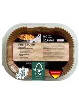 FRITZTOWN Air Fryer Paper 20,5x14cm Rechteck 100 Stück