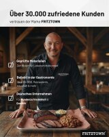 FRITZTOWN Butcher Paper Deluxe Pink 44cm x 50m Rolle | Lebensmittelsicher | Kraftpapier Grillpapier | Ideal für BBQ, Smoken, Räuchern und Fleischverpackung