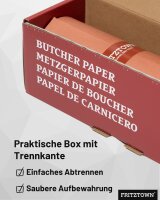 FRITZTOWN Butcher Paper 60cm x 50m Rolle-Box