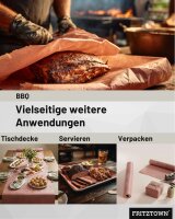 FRITZTOWN Butcher Paper 60cm x 50m Rolle-Box