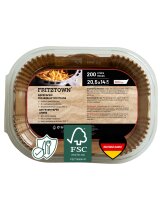 FRITZTOWN Air Fryer Paper 20,5x14cm Rechteck 200 Stück